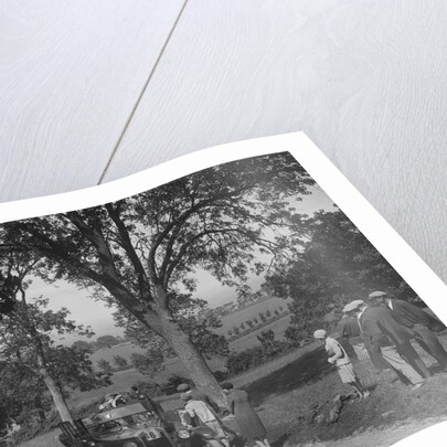 Austin 12/4 open 4-seater tourer competing in the JCC Inter-Centre Rally, 1932 by Bill Brunell