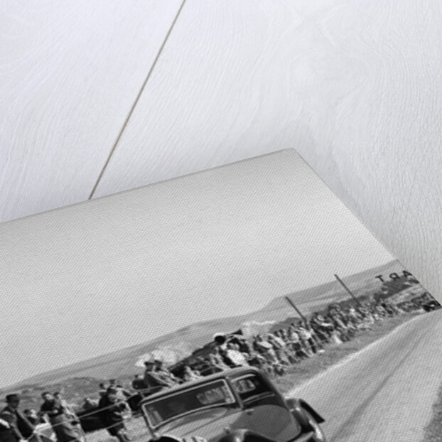Bugatti Type 49 of CWP Hampton at the Bugatti Owners Club Lewes Speed Trials, Sussex, 1937 by Bill Brunell
