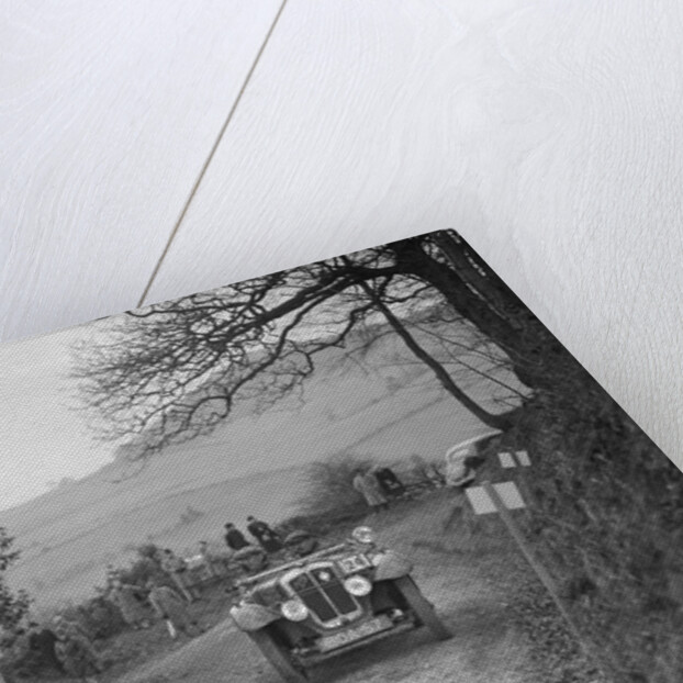 Austin 7 Grasshopper of WH Scriven competing in the MG Car Club Midland Centre Trial, 1938 by Bill Brunell