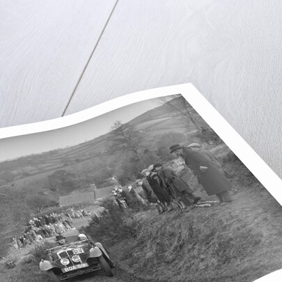 Austin 7 Grasshopper of Alf Langley competing at the MG Car Club Midland Centre Trial, 1938 by Bill Brunell