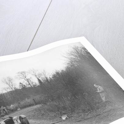 Special open 2-seater competing in the Great West Motor Club Thatcher Trophy, 1938 by Bill Brunell