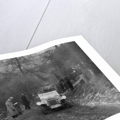 Frazer-Nash Boulogne II of RS Langford competing in the Sunbac Colmore Trial, Gloucestershire, 1933 by Bill Brunell