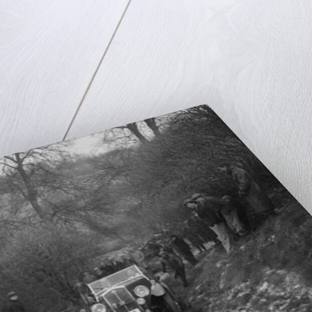 Wolseley Patrick Hornet Special of TL Langford at the Sunbac Colmore Trial, Gloucestershire, 1933 by Bill Brunell