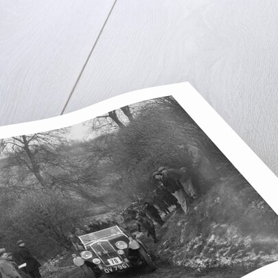 Wolseley Patrick Hornet Special of TL Langford at the Sunbac Colmore Trial, Gloucestershire, 1933 by Bill Brunell