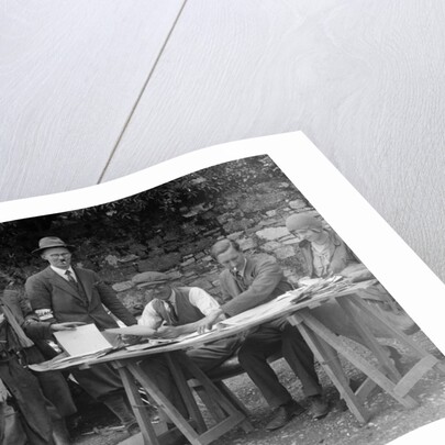 Brighton  and Hove Motor Club Brighton-Beer Trial, Countess Wear Hotel, Exeter, Devon, 1930 by Bill Brunell
