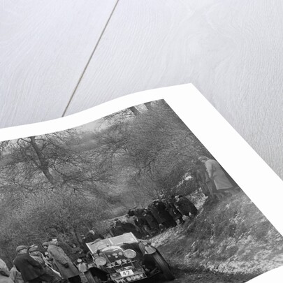 Riley open 4-seater tourer of HC Hunter, North West London Motor Club London-Gloucester Trial, 1932 by Bill Brunell