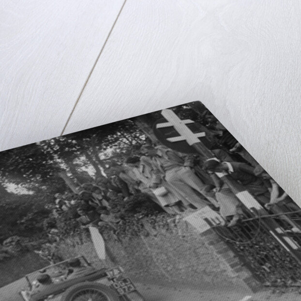 MG TA of CG Gibbs competing in the MCC Torquay Rally, 1938 by Bill Brunell