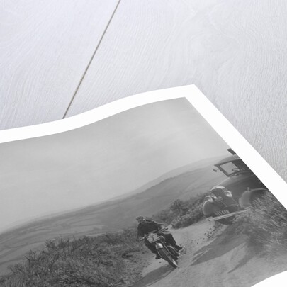 499 cc Rudge of R Holden competing in the MCC Torquay Rally, 1938 by Bill Brunell