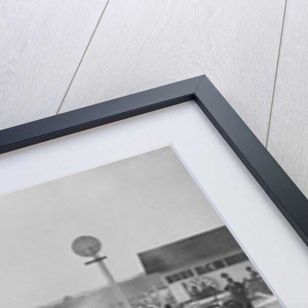 21.5 litre Benz of GK Clowes at a Surbiton Motor Club race meeting, Brooklands, Surrey, 1928 by Bill Brunell