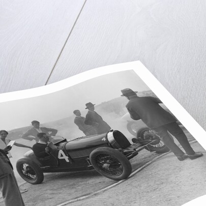 Bugatti at a Surbiton Motor Club race meeting, Brooklands, Surrey, 1928 by Bill Brunell