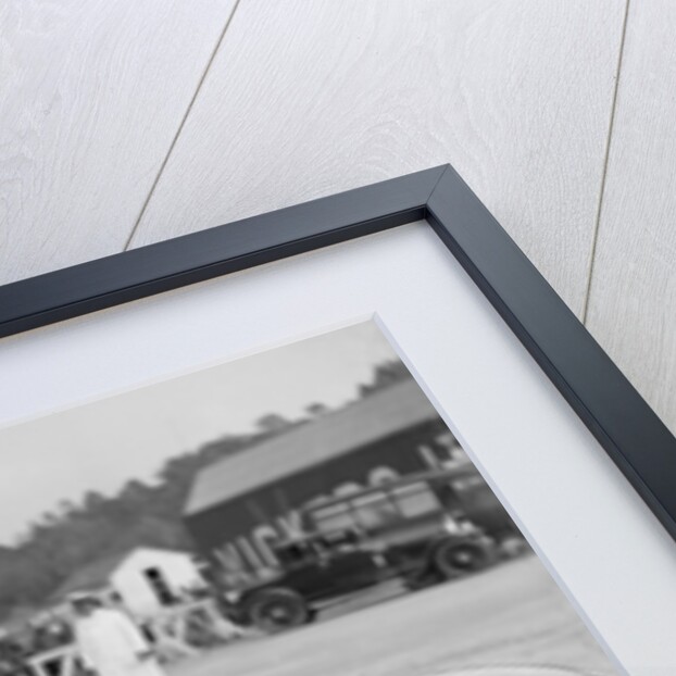 Tiny Scholefield with his Buick at a Surbiton Motor Club race meeting, Brooklands, Surrey, 1928 by Bill Brunell