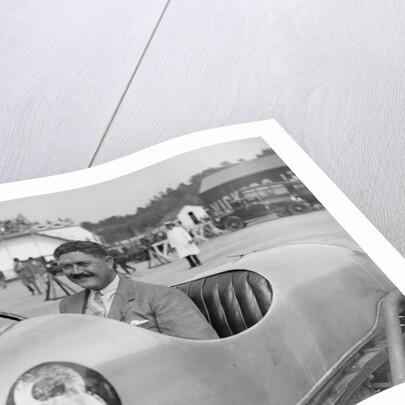 Tiny Scholefield with his Buick at a Surbiton Motor Club race meeting, Brooklands, Surrey, 1928 by Bill Brunell