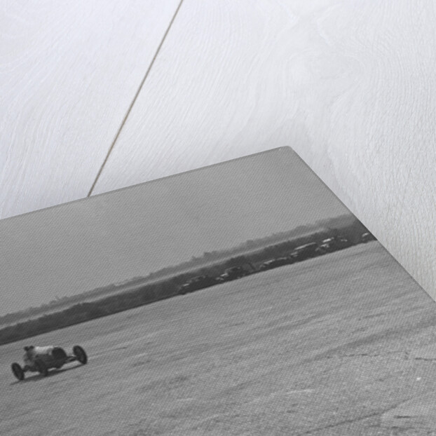 Delage racing at a Surbiton Motor Club race meeting, Brooklands, Surrey, 1928 by Bill Brunell