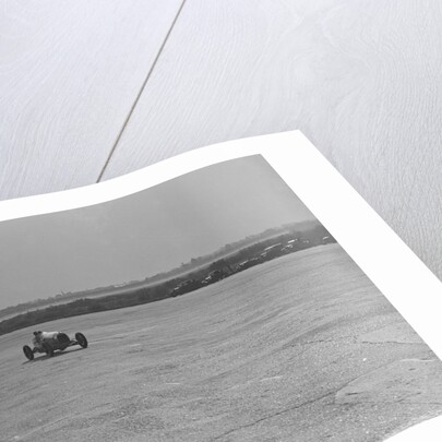 Delage racing at a Surbiton Motor Club race meeting, Brooklands, Surrey, 1928 by Bill Brunell