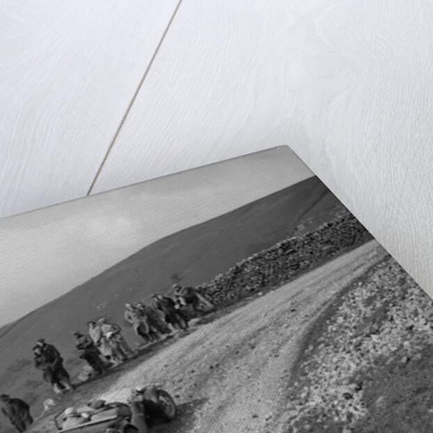 MG TA of JES Jones competing in the MCC Edinburgh Trial, 1937 by Bill Brunell