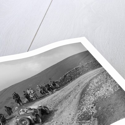 MG TA of JES Jones competing in the MCC Edinburgh Trial, 1937 by Bill Brunell