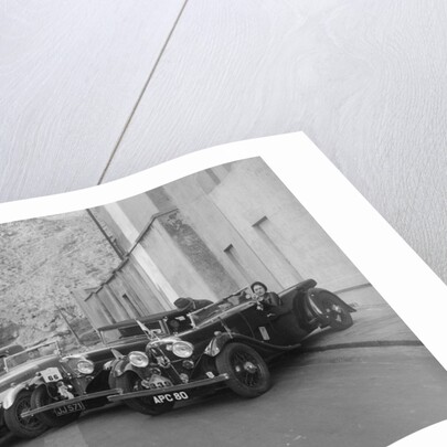 AC cars at the RAC Rally, 1933 by Bill Brunell