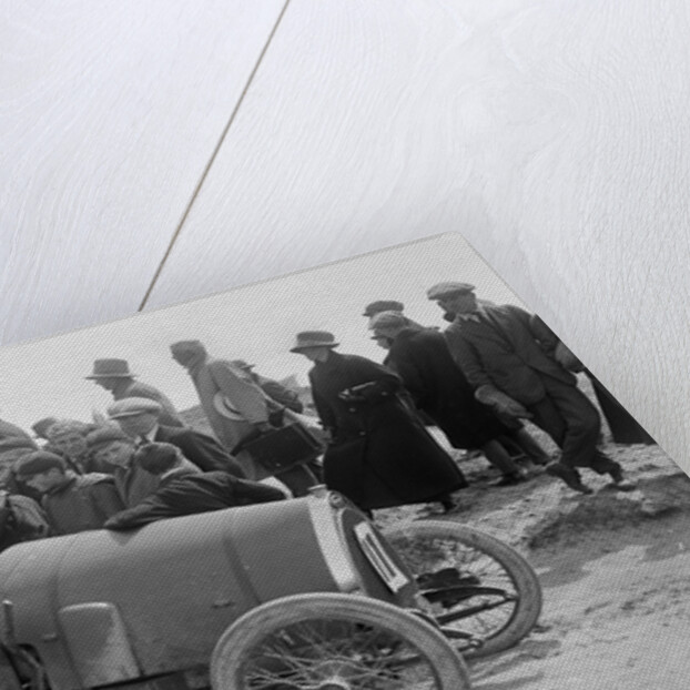 Bugatti Brescia of Raymond Mays in his Bugatti Brescia at the Porthcawl Speed Trials, Wales, 1922 by Bill Brunell