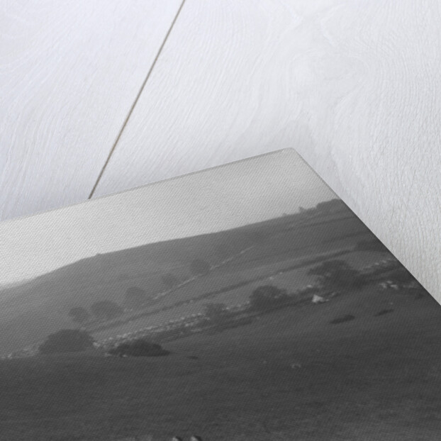 MG Magnette competing in the MG Car Club Rushmere Hillclimb, Shropshire, 1935 by Bill Brunell