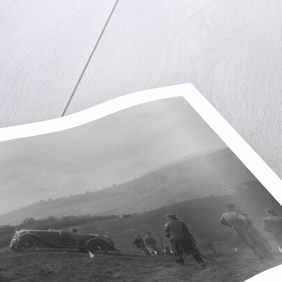 MG Magna competing in the MG Car Club Rushmere Hillclimb, Shropshire, 1935 by Bill Brunell