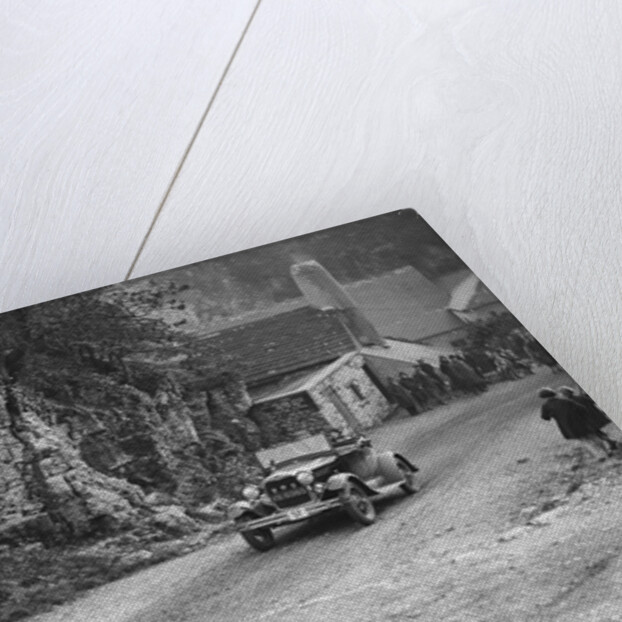 Ford Model A of FH Grain competing in the MCC Sporting Trial, Litton Slack, Derbyshire, 1930 by Bill Brunell