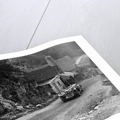 Lagonda of Lord de Clifford competing in the MCC Sporting Trial, Litton Slack, Derbyshire, 1930 by Bill Brunell