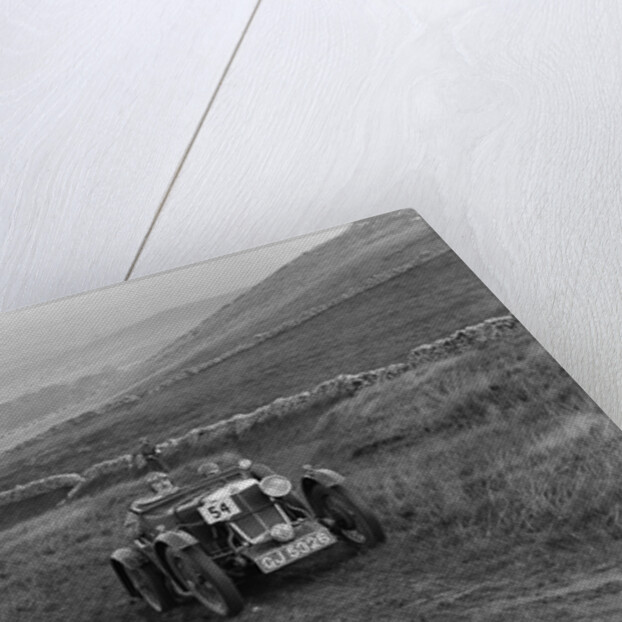 MG M Le Mans of CHD Berton competing in the MCC Sporting Trial, 1930 by Bill Brunell