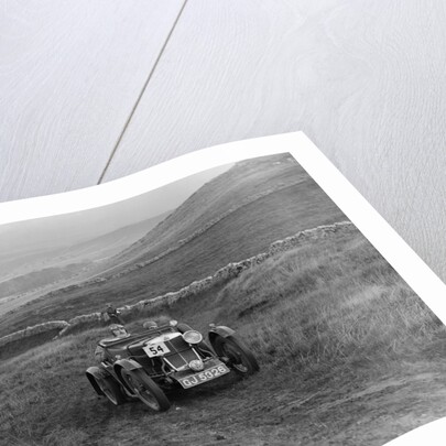 MG M Le Mans of CHD Berton competing in the MCC Sporting Trial, 1930 by Bill Brunell