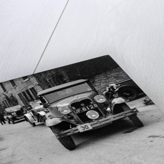 Ford Model A of EAL Midgely and Morris Cowley at the MCC Sporting Trial, 1930 by Bill Brunell