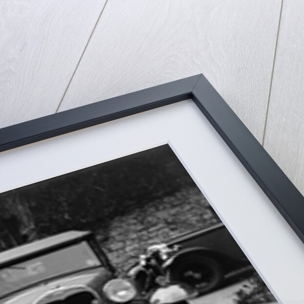 Ford Model A of EAL Midgely and Morris Cowley at the MCC Sporting Trial, 1930 by Bill Brunell