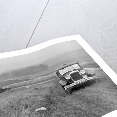 Ford Model A saloon of JW Austin competing in the MCC Sporting Trial, 1930 by Bill Brunell