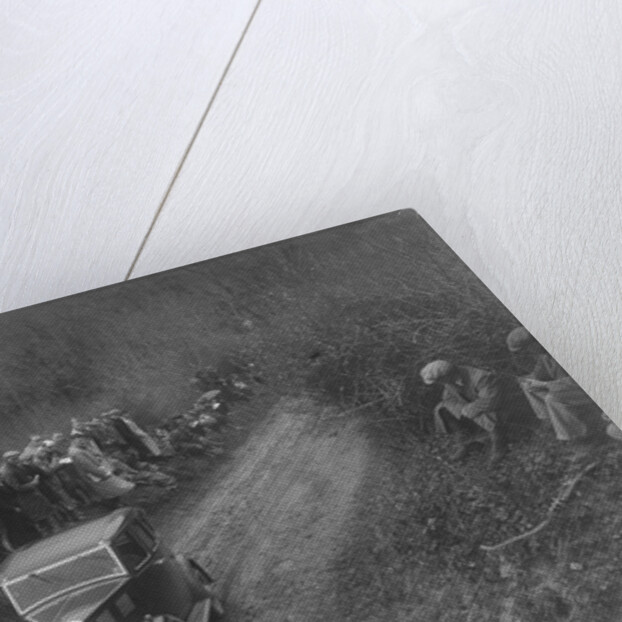 Standard saloon of HF Deane competing in the MCC Lands End Trial, 1935 by Bill Brunell