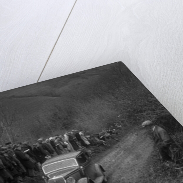 Ford V8 of RG Percival competing in the MCC Lands End Trial, 1935 by Bill Brunell