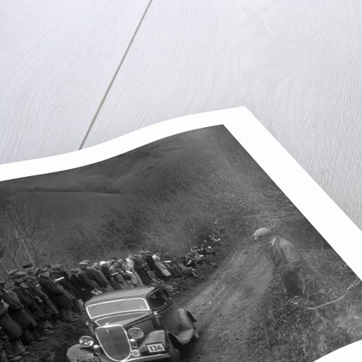 Ford V8 of RG Percival competing in the MCC Lands End Trial, 1935 by Bill Brunell