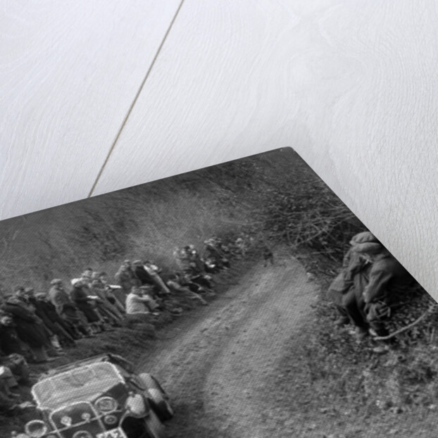 Singer Le Mans of HM Hutton competing in the MCC Lands End Trial, 1935 by Bill Brunell