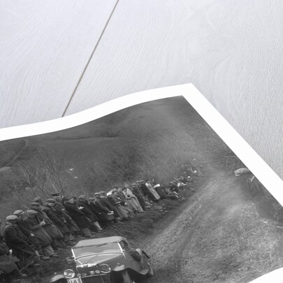 MG J2 of GN Mansell competing in the MCC Lands End Trial, 1935 by Bill Brunell