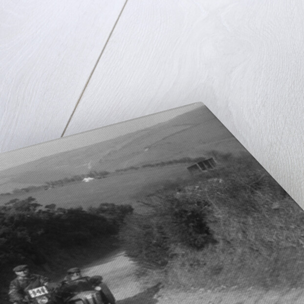 499 cc Rudge-Whitworth and sidecar of E Travers, MCC Lands End Trial, Beggars Roost, Devon, 1936 by Bill Brunell