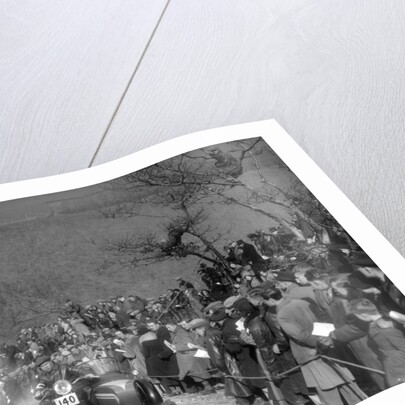 748 cc BSA and sidecar of HJ Finden at the MCC Lands End Trial, Beggars Roost, Devon, 1936 by Bill Brunell