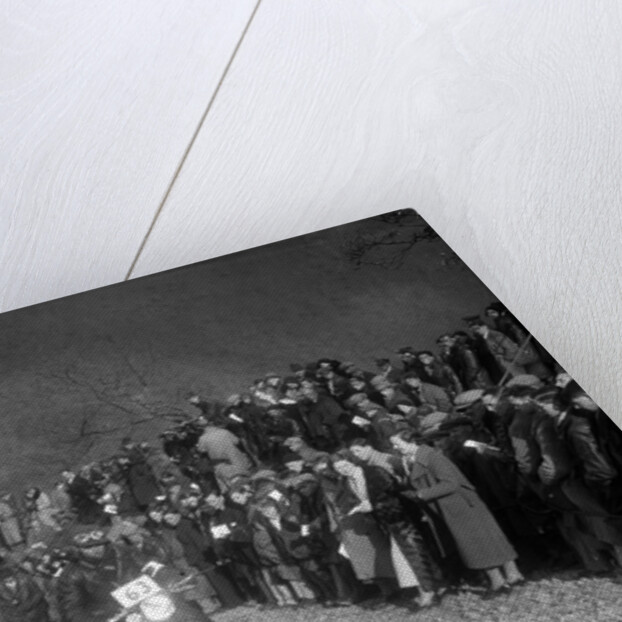 498 cc Levis of AJ Hicks competing in the MCC Lands End Trial, Beggars Roost, Devon, 1936 by Bill Brunell