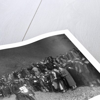 498 cc Levis of AJ Hicks competing in the MCC Lands End Trial, Beggars Roost, Devon, 1936 by Bill Brunell