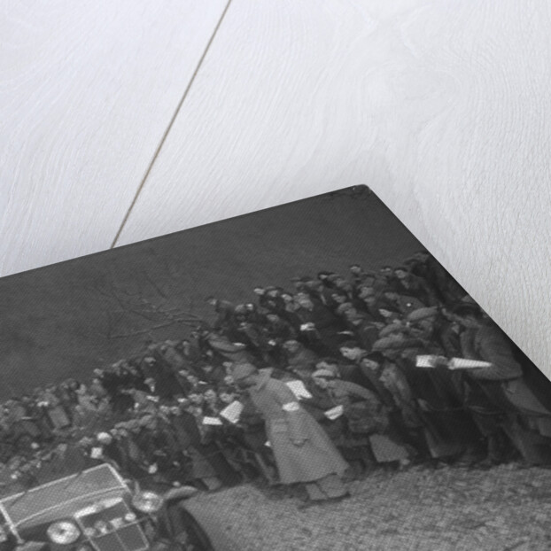 MG J2 of WH Edwards competing in the MCC Lands End Trial, Beggars Roost, Devon, 1936 by Bill Brunell