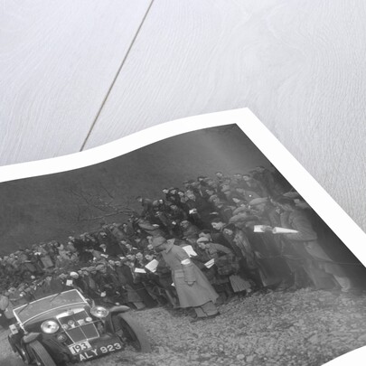 MG J2 of WH Edwards competing in the MCC Lands End Trial, Beggars Roost, Devon, 1936 by Bill Brunell