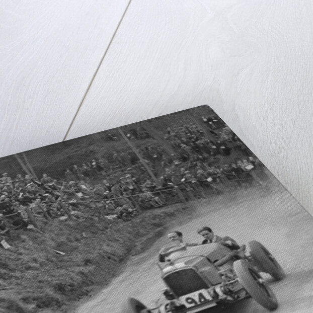 Vauxhall 30/98 competing in the Shelsley Walsh Amateur Hillclimb, Worcestershire, 1929 by Bill Brunell