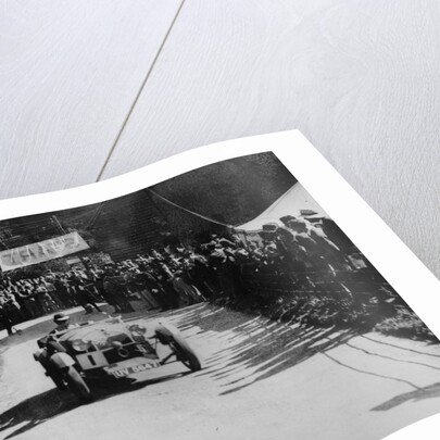 Alfa Romeo competing in the Shelsley Walsh Amateur Hillclimb, Worcestershire, 1929 by Bill Brunell