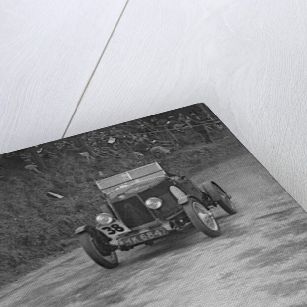 Lea-Francis Hyper competing in the Shelsley Walsh Amateur Hillclimb, Worcestershire, 1929 by Bill Brunell