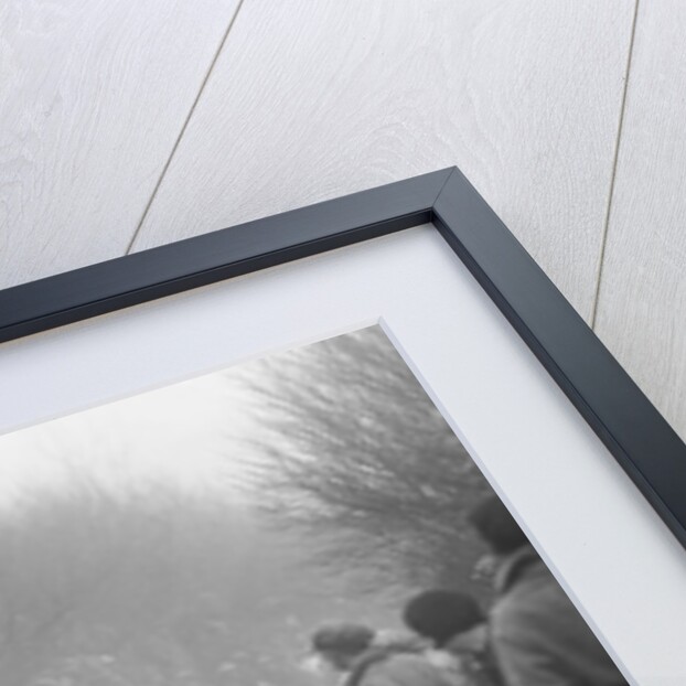 Triumph saloon of CH Lawford competing in the MCC Exeter Trial, 1930 by Bill Brunell