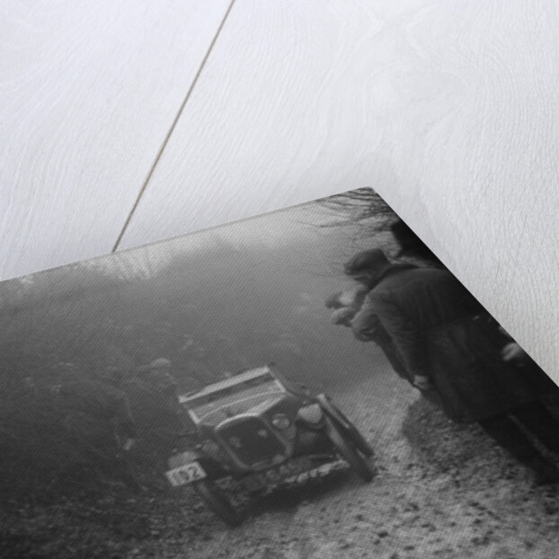 Austin 7 of HC Jacobs competing in the MCC Exeter Trial, Meerhay, Dorset, 1930 by Bill Brunell