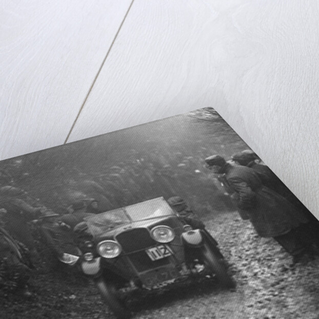 Triumph of BA Roy competing in the MCC Exeter Trial, 1930 by Bill Brunell