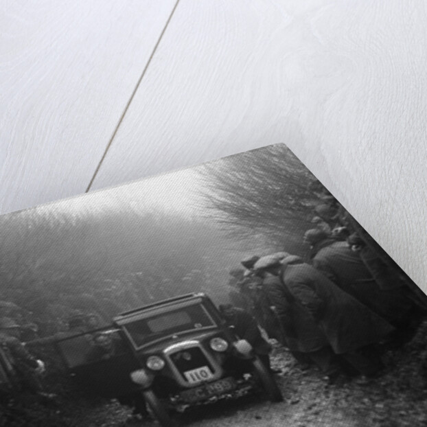 Austin top hat saloon of EC Smyth competing in the MCC Exeter Trial, Meerhay, Dorset, 1930 by Bill Brunell