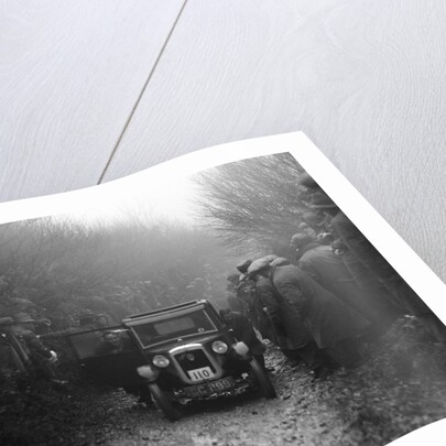 Austin top hat saloon of EC Smyth competing in the MCC Exeter Trial, Meerhay, Dorset, 1930 by Bill Brunell